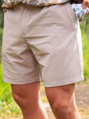 Burlebo Cobblestone Everyday Shorts with Duck Hunt Pocket (5.5" Inseam)